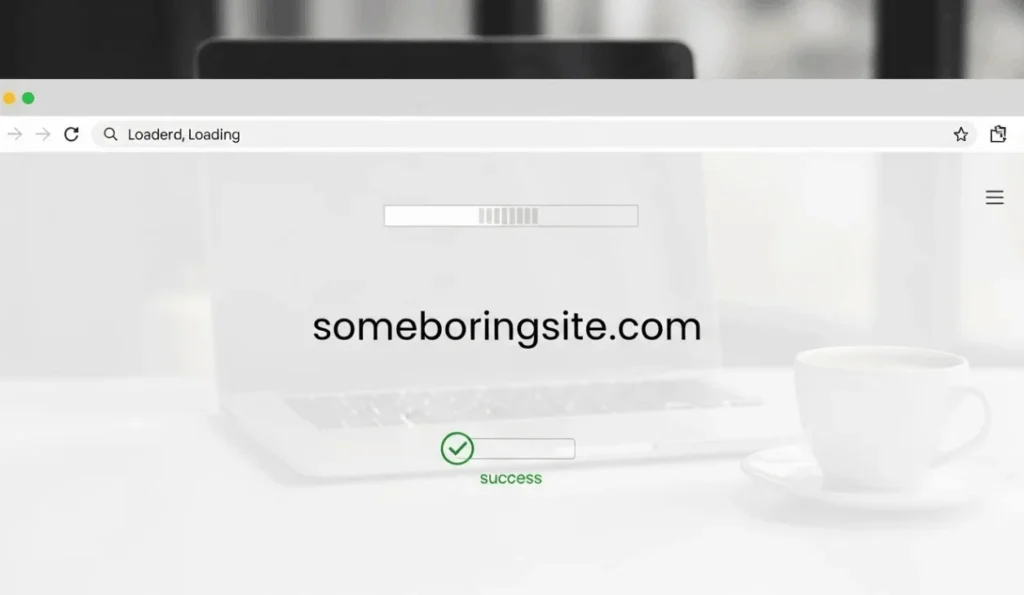 Someboringsite.com: Redefining Simple and Effective Web Design