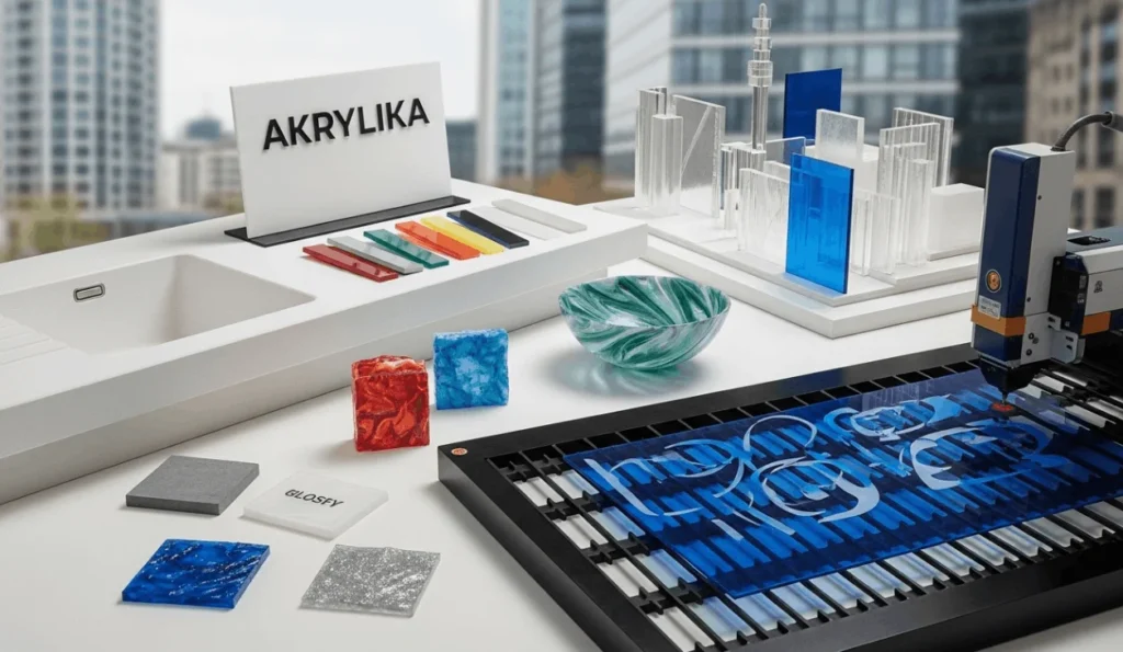 Akrylika: A Modern Material Transforming Design and Creativity